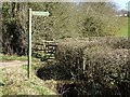 Footpath to Wyaston in Clifton and Compton