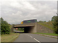 M1 motorway bridge over local road in DE55 5HT