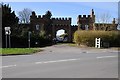 Lodges and gateway of Lea Castle in DY10 3RY