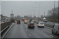 A rainy day on the A13 in E13 8PG