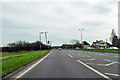 Slip road onto A127 from A1245 roundabout in SS6 7AR