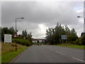 Bridge at entrance to Holmewood Industrial Estate in S44 5RH