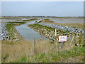 Sluice outfall, Wallasea Island in SS4 2HD