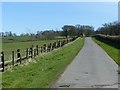 The lane to Quenby Hall in Hungarton