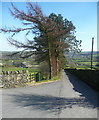 Lane to Crag View Farm off Bingley Road, Cullingworth in BD22 9AB