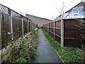 Public footpath to Oakdale Court in BS16 6JF