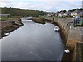 View upstream from Dunbeath Harbour in KW6 6EG