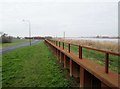 Heightened  flood  defence  Swinefleet in DN14 8BY