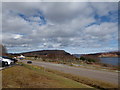 Looking north-east along the A87 at Skye Heritage Centre in IV51 9GU