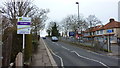 Whitton Road, Approaching Bridge Over Railway at Hounslow Station in TW4 5JT