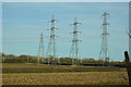 Four pylons in SS6 7AR