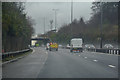 Test Valley : M27 Motorway in SO16 7JS