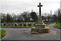 War memorial in Peel Green Cemetery in M30 7QE
