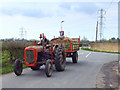 Old tractor on Marsh Lane, Longton in PR4 5YL