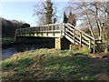 Footbridge over River Derwent in DH8 0PE