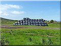 Silage bales near Trowan in TR26 3AE