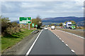 Southbound A9 near to Blackford in PH4 1QR