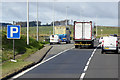 Layby on the Southbound A9 at Blackford in Blackford (Perth and Kinross)