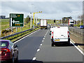 Southbound A9 at Blackford in Blackford (Perth and Kinross)