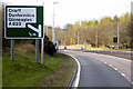 Southbound A9 near Gleneagles in PH3 1NB
