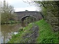Muddy towpath at Bears Hay Bridge in WS13 8RQ