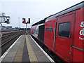 The end of the platform at Inverness in IV2 3PX