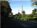 Looking west on the B1145 (Elmham Road) in NR20 5HN