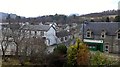 Main street, Newtonmore, from the War memorial in Newtonmore