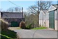 Farm buildings, Edrington Castle farm in TD15 1UY
