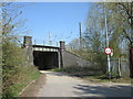 Railway bridge over Hoyle Mill Road, Kinsley in Hemsworth