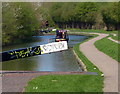 Narrowboat on the Birmingham Canal in WV6 0TT
