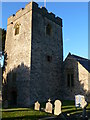 Medieval tower, Llanfwrog Church in LL15 2AA