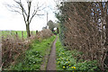 Path leading to Whitley Farm in WF4 4EZ
