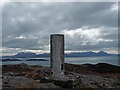 Triangulation pillar, Carn Donnachaidh, Ross and Cromarty in IV54 8LZ
