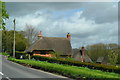Thatched cottages beside the A338 at Sunton in SN8 3HG