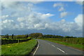 April shower clouds above the A424 near Fifield in OX7 6HN