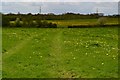 View across fields near Filkins Farm in Filkins and Broughton Poggs