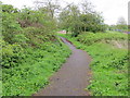 Footpath between Clay Lane and the East Coast railway line at Newark-on-Trent in NG24 2JY