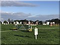 Showjumping arena at Bradwall Horse Trials in CW11 1RH