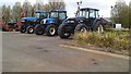 Tractors at Newton Rigg Campus in CA11 0AA