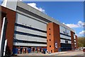 The rear of the Darwen End Stand at Ewood Park in BB2 4SB