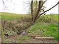 Small stream feeding Eccup Reservoir in LS17 7UZ