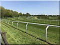 The final bend at Fakenham Racecourse in NR21 8JD