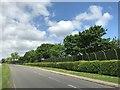 Ermine Street alongside RAF Alconbury in Little Stukeley