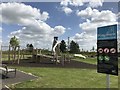 New play park at Alconbury Weald in PE28 4WB
