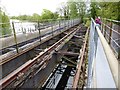 Old railway bridge over the Ulverston Canal in LA12 7QW