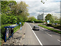 Squareabout bus stop, Haslett Avenue East, Crawley in RH10 6RU