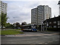 Bus turning circle, Holtwood Walk, Brinnington (1) in SK5 8LW
