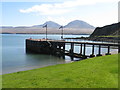 The pier at Bunnahabhain in PA46 7RP