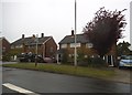 Houses on Howard Drive, Letchworth in SG6 2BY